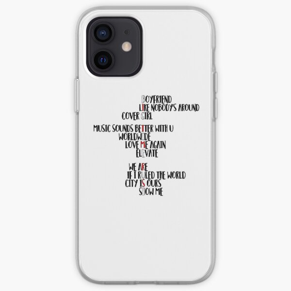 Big Time Rush Funda blanda para iPhone