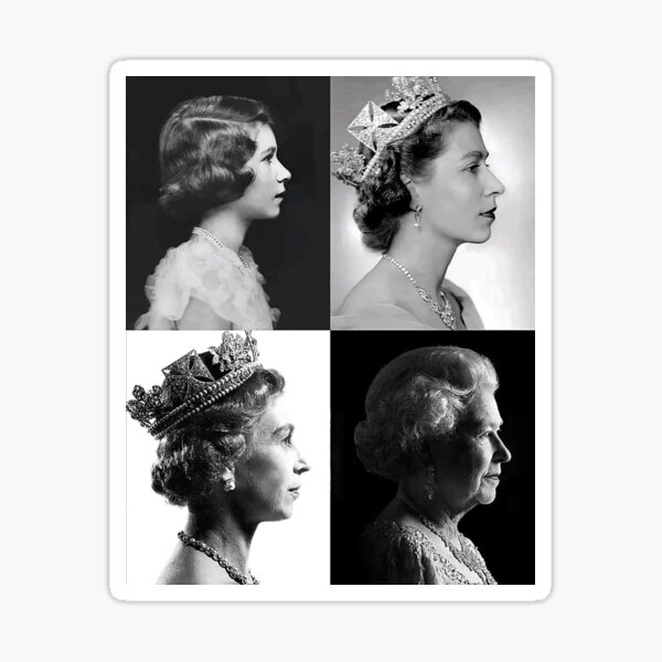 RIP Queen Elizabeth Sticker