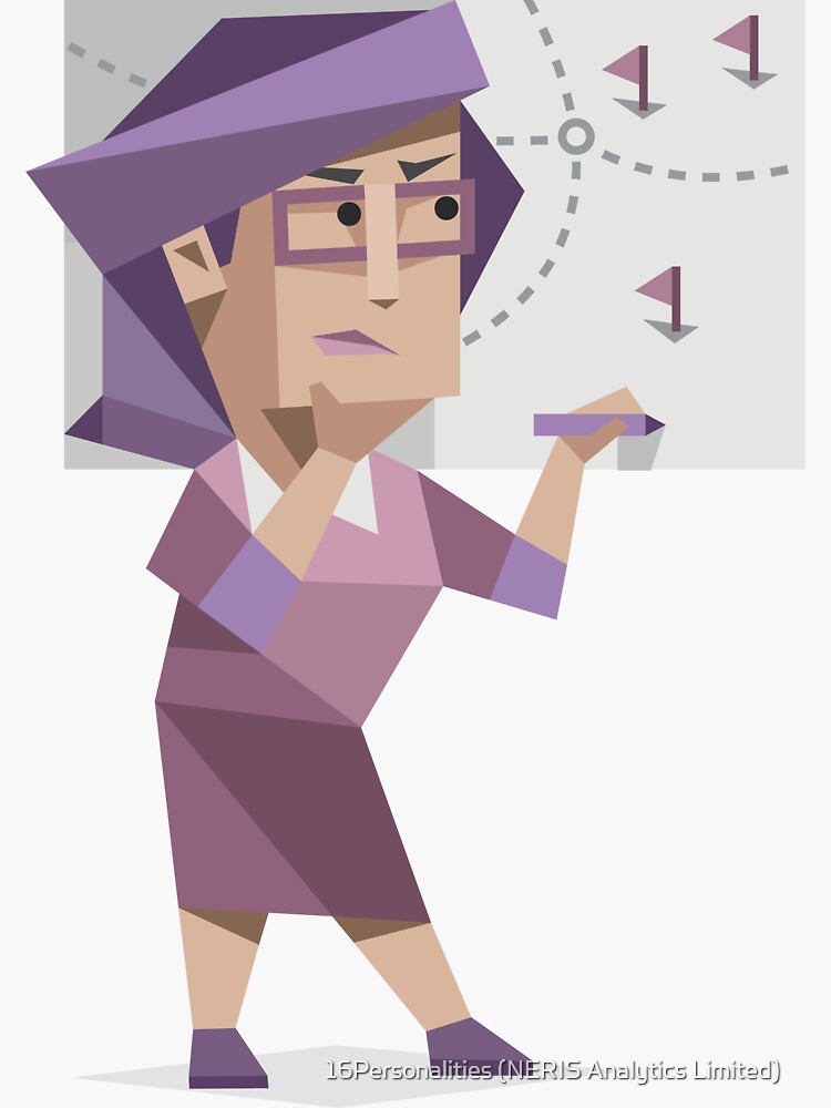 "Architect Personality (INTJA / INTJT)" Sticker for Sale by