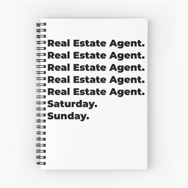 Item preview, Real Estate Agent funny workweek designed and sold by SVPOD.