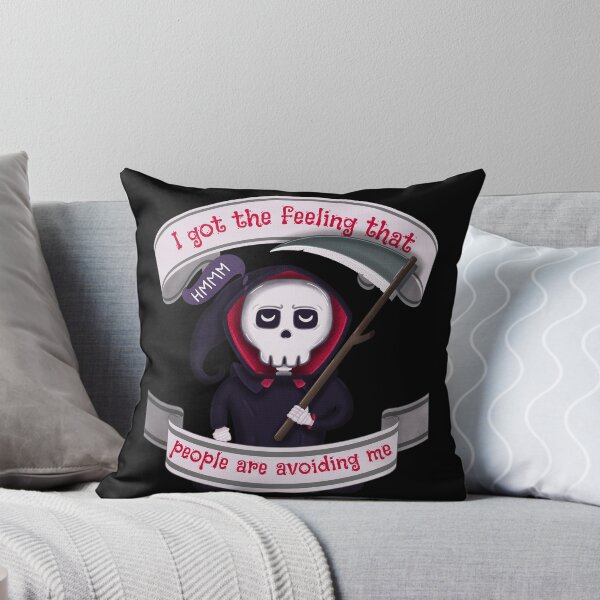 Item preview, People are avoiding me Grim Reaper designed and sold by Give Me that Pencil.