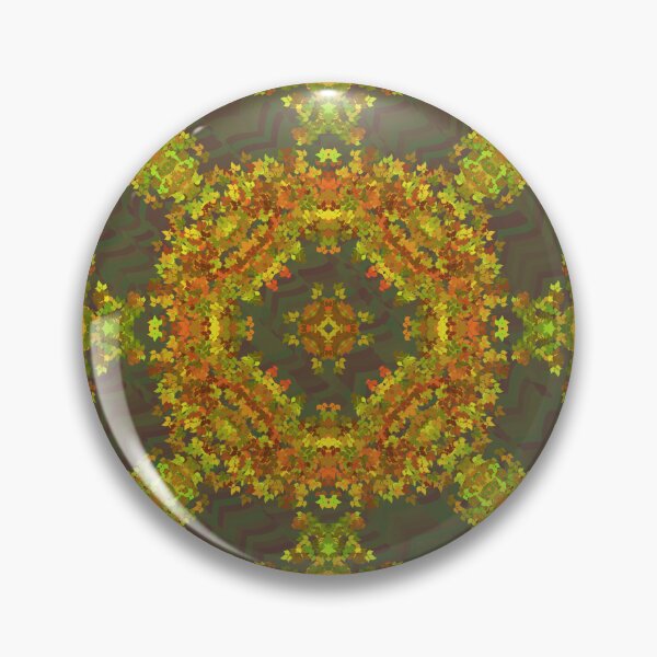 Item preview, Abstract Leaves Mandala designed and sold by ArtFabric.