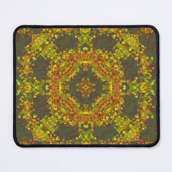 Item preview, Abstract Leaves Mandala designed and sold by ArtFabric.