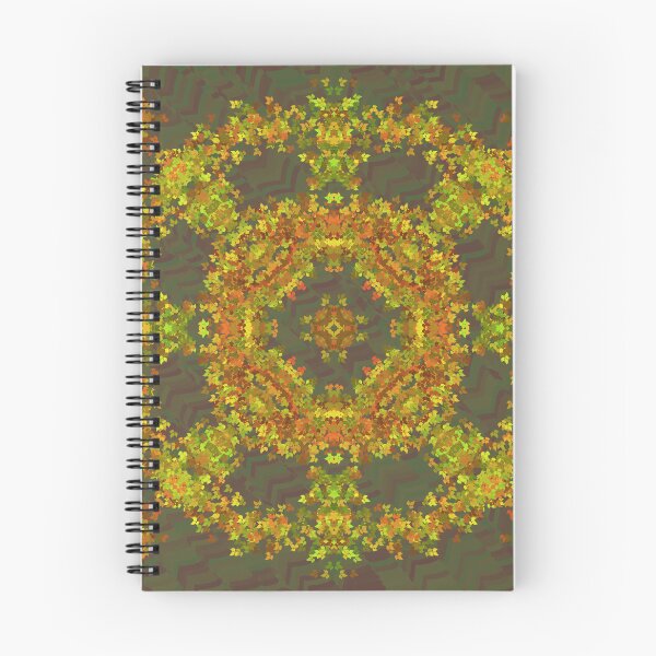 Item preview, Abstract Leaves Mandala designed and sold by ArtFabric.