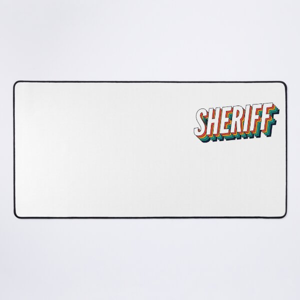Item preview, Sheriff Retro Vintage Label For The Best Sheriff designed and sold by SVPOD.