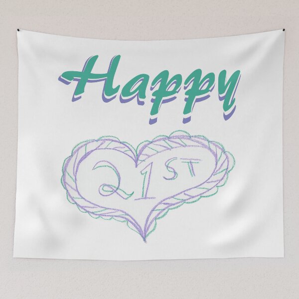 Item preview, Happy 21st designed and sold by KazM.