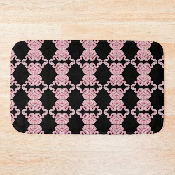 Item preview, Pink Mirrored Snakes, Pink Snakes, Snake, Girl Snake, Pretty Snakes, Snake Pattern designed and sold by Clancy Rodgers.
