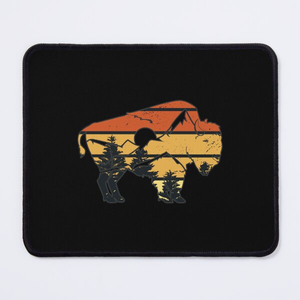 Item preview, Bison American Buffalo Vintage National Park Souvenir Sunset Gift Idea designed and sold by Countrysmart.