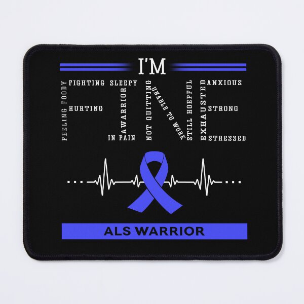 Item preview, I'm Fine ALS Warrior Support ALS Awareness Gifts designed and sold by rechardtee.