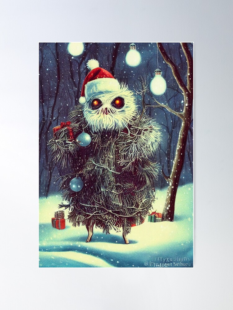 Yeti Christmas Monsters Graphics (1703374)