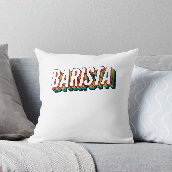 Aperçu de l'œuvre Barista Retro Vintage Label pour le meilleur barista créée et vendue par SVPOD.