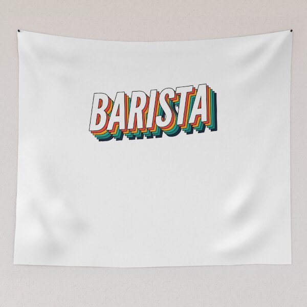 Item preview, Barista Retro Vintage Label For The Best Barista  designed and sold by SVPOD.