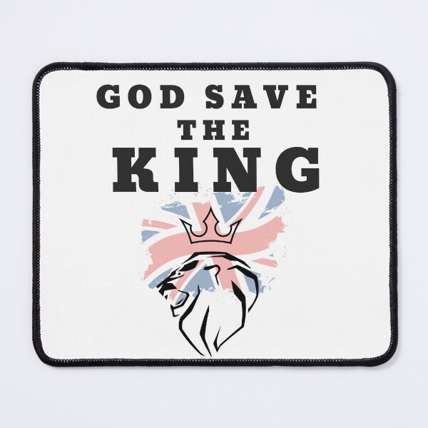 Item preview, God bless the king,God save the king, British flag lion designed and sold by T-Look.