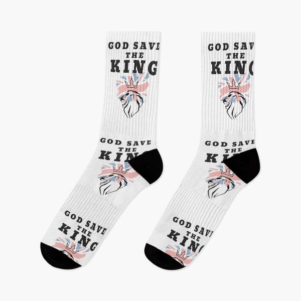 Item preview, God bless the king,God save the king, British flag lion designed and sold by T-Look.