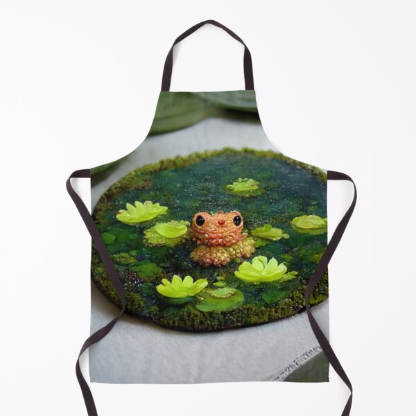 Item preview, Cute Ugly Toad on a Lily Pad designed and sold by 3DPerfectPrints.