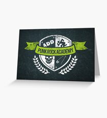 Punk Rock Academy Greeting Card