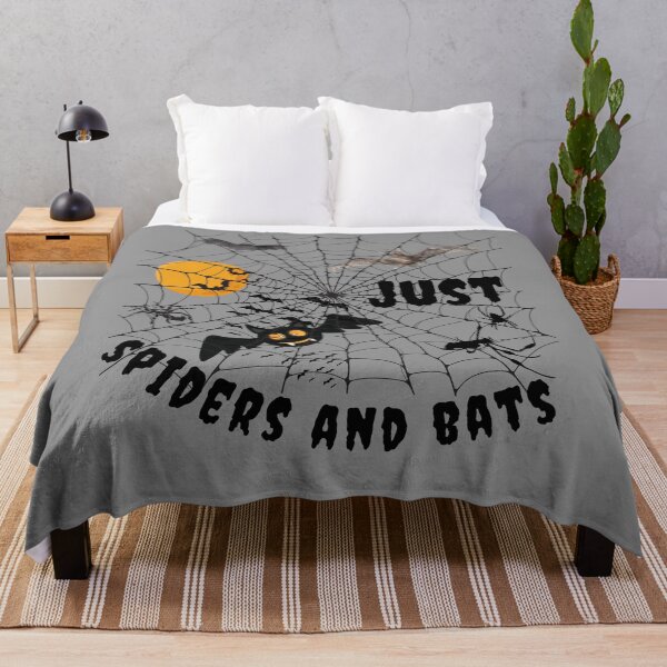 Item preview, Just spiders and bats on Halloween designed and sold by rocklegends99.