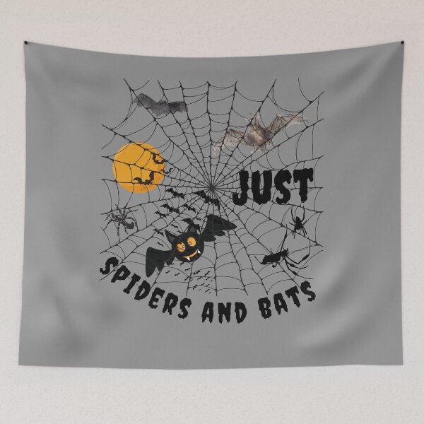 Item preview, Just spiders and bats on Halloween designed and sold by rocklegends99.