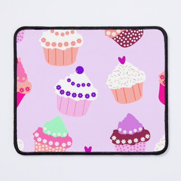 Item preview, Cupcake Pattern designed and sold by TotallyRetroArt.