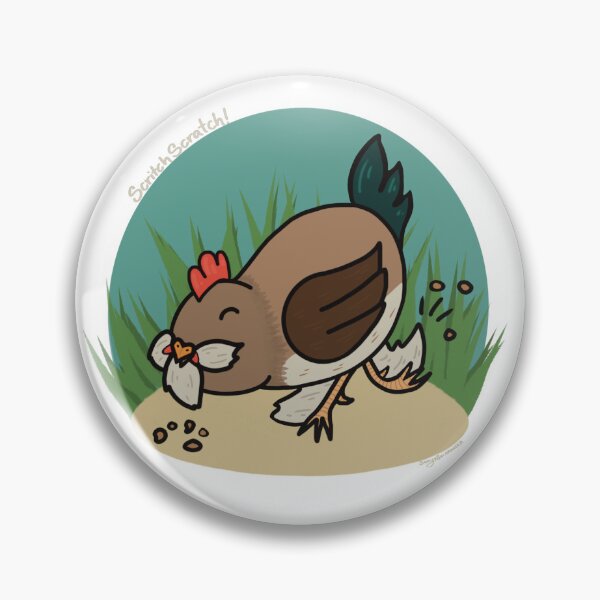 Item preview, Scritch Scratch Little Rooster With Background designed and sold by SavvySalamander.
