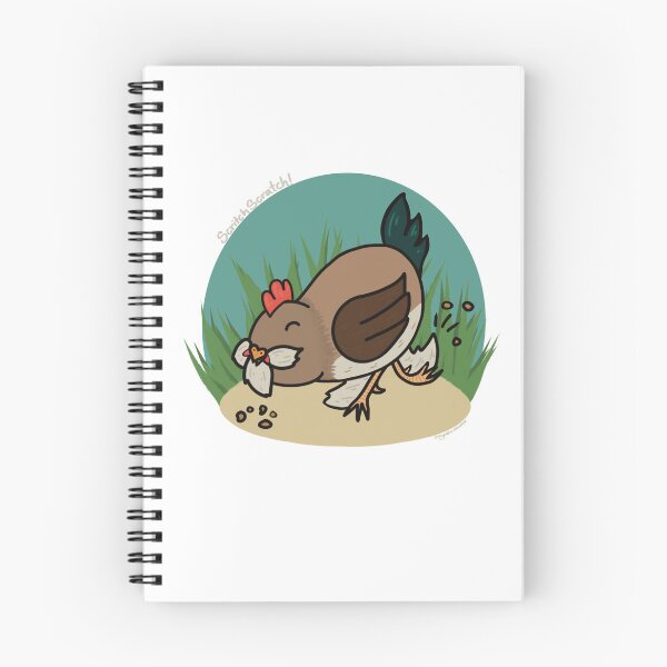 Item preview, Scritch Scratch Little Rooster With Background designed and sold by SavvySalamander.