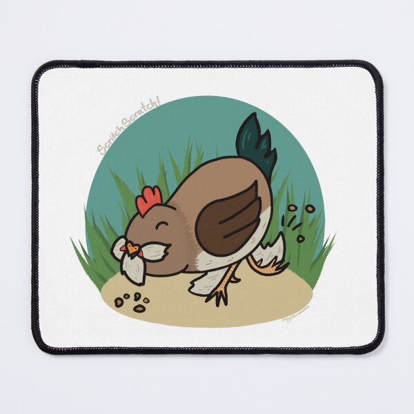 Item preview, Scritch Scratch Little Rooster With Background designed and sold by SavvySalamander.