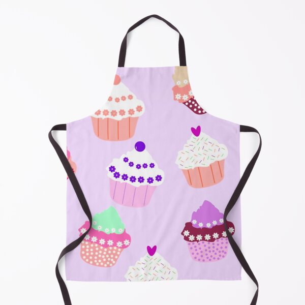 Item preview, Cupcake Pattern designed and sold by TotallyRetroArt.