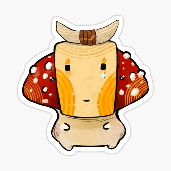 Masked Mushroom Sticker