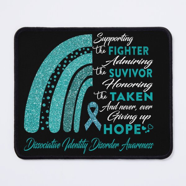 Item preview, Dissociative Identity Disorder Warrior Supporting Fighter Dissociative Identity Disorder Awareness designed and sold by Gillosina.