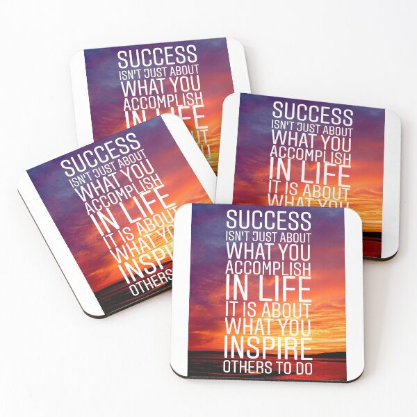 Item preview, Success isn't just about what you accomplish in life, it is about what you inspire others to do designed and sold by Stories To Inspire - Motivational Jewish Quotes.