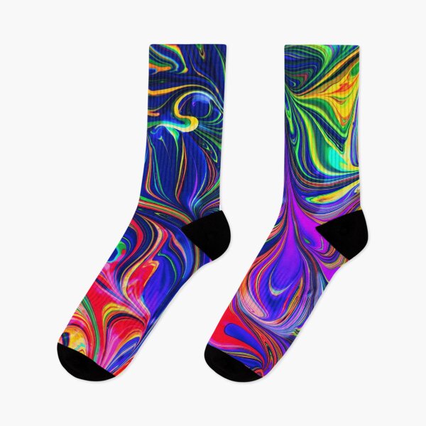 Item preview, Rainbow Swirl Rave Trippy Glow Stick designed and sold by mwagie.
