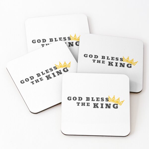 Item preview, God bless the king,God save the king, Carles III, crown designed and sold by T-Look.