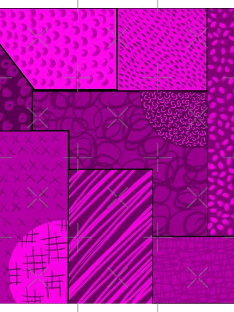 Thumbnail 4 of 4, A-Line Dress, Purple is raining down designed and sold by LilyBurgess.