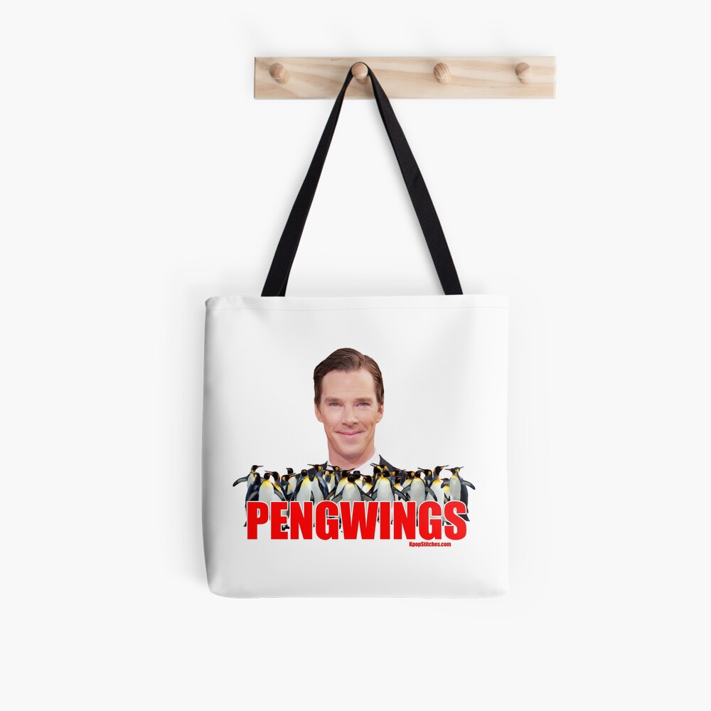 PENGWING Benedict Cumberbatch Penguins Tote Bag
