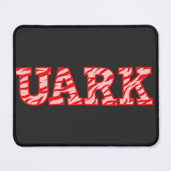 Item preview, UARK Bold Red Zebra Text designed and sold by Pink Ribbon.