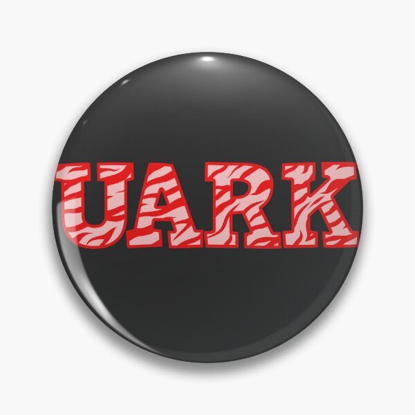 Item preview, UARK Bold Red Zebra Text designed and sold by Pink Ribbon.