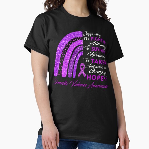 Item preview, Domestic Violence Warrior Supporting Fighter Domestic Violence Awareness designed and sold by Gillosina.