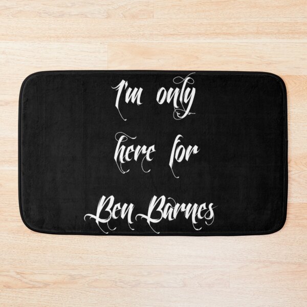 Item preview, I'm Here for Ben Barnes, white designed and sold by SheryRKO.