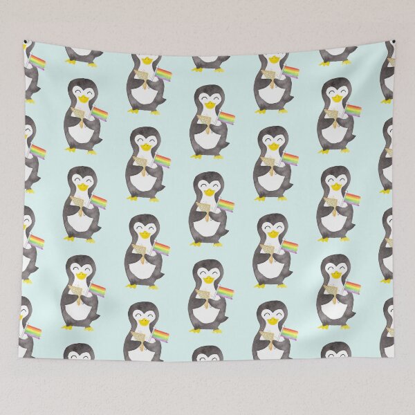 Item preview, Proud as a Penguin | Blue designed and sold by makemerriness.