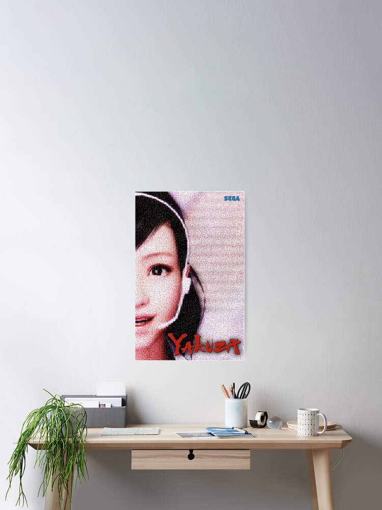 Thumbnail 2 of 3, Poster, Haruka Sawamura - Mosaic designed and sold by Deekman.