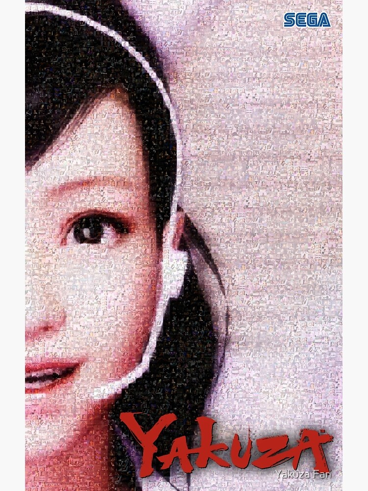 Thumbnail 3 of 3, Poster, Haruka Sawamura - Mosaic designed and sold by Deekman.