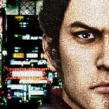 Artwork thumbnail, Kazuma Kiryu - Mosaic by Yakuza Fan