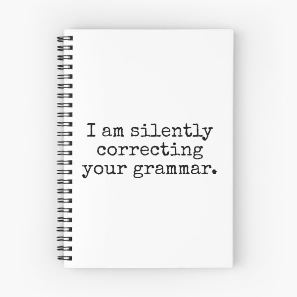 Item preview, I am silently correcting your grammar. designed and sold by MadEDesigns.