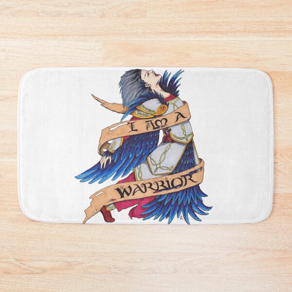 Item preview, I Am A Warrior designed and sold by Wyrd & Witchy Art and Design.