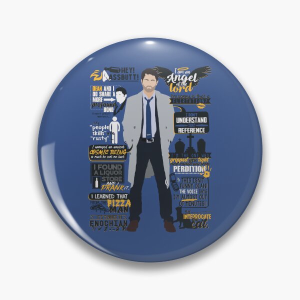 Item preview, Supernatural - Castiel Quotes designed and sold by MrSaxon101.