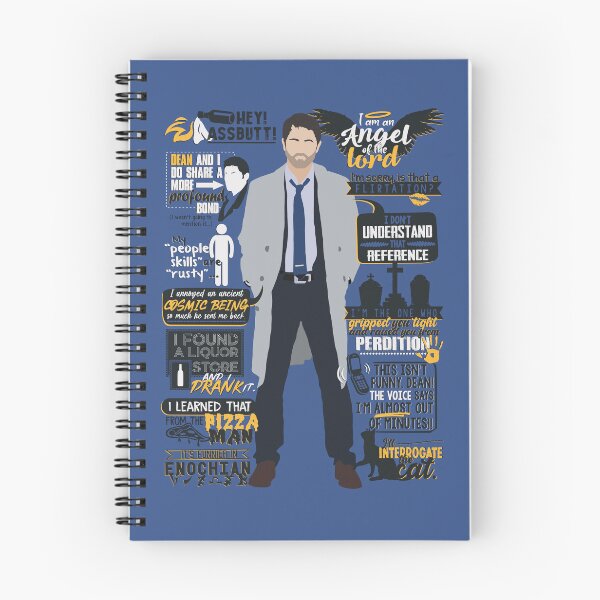Item preview, Supernatural - Castiel Quotes designed and sold by MrSaxon101.