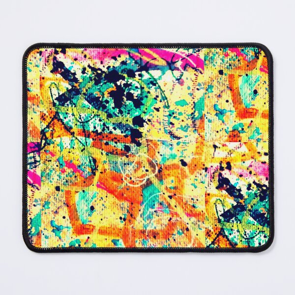 Item preview, Bright Neon Expression Scribble Paint designed and sold by Grey Robinson.