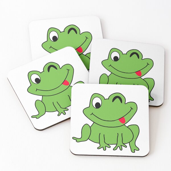 Item preview, Holla-The frog-he fell in love designed and sold by Stickers Hub HUB.
