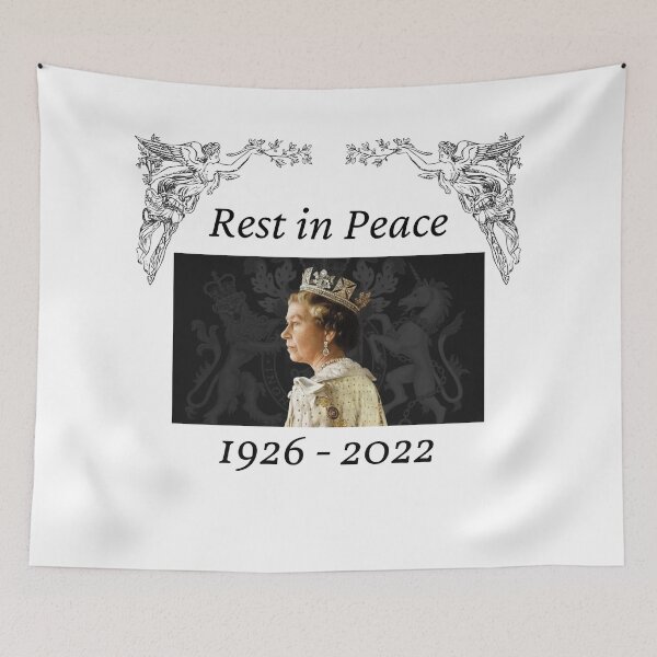 Item preview, Queen Elizabeth of The UK health Death Rest In Peace - queen Elizabeth funeral - UK queen dies  designed and sold by Henk GoGo T-Shirts ⭐️⭐️⭐️⭐️⭐️.