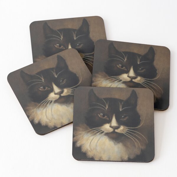 Item preview, Renard the Cat, with magnificent whiskers (Baroque) designed and sold by thecatandkettle.